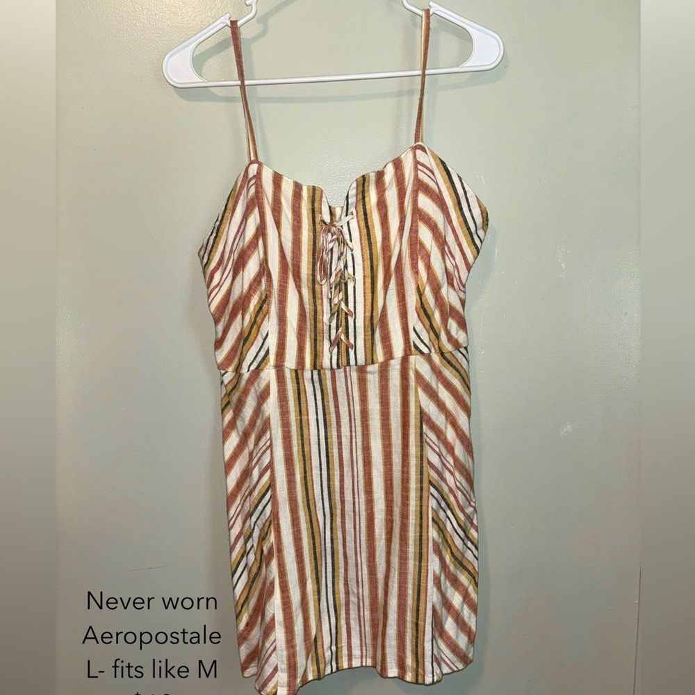 Aeropostale Striped Mini Dress